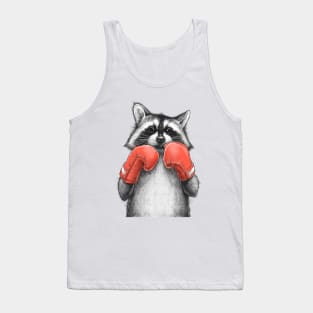 Raccoon boxer Tank Top